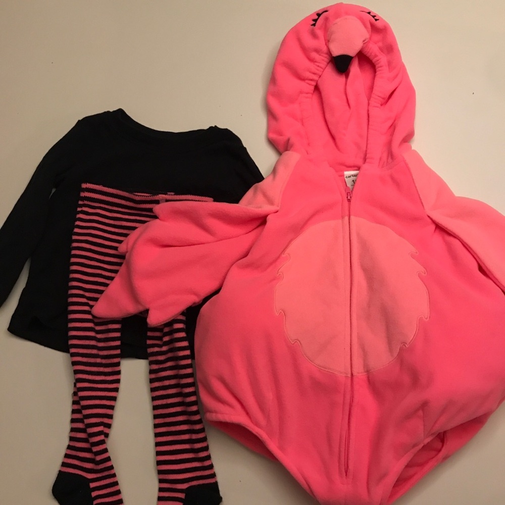 Carter’s Flamingo costume. EUC. Worn once.